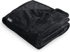 Bare Home Textured Fleece Blanket by BareHome