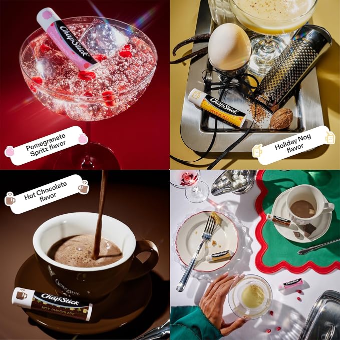 ChapStick Lip Balm, Holiday Variety Packs – Sips & Snuggles + Toasty Treats - Image 5