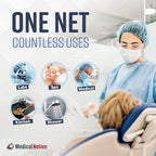 Medical Nation 21" Disposable Bouffant Caps |CASE of 1000, Non-Pleated Head - Image 5