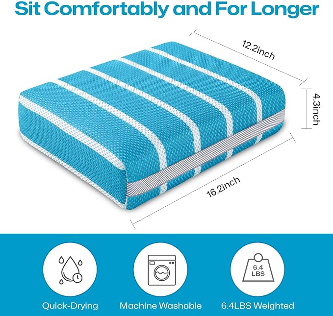OS OMYSTYLE Hot Tub Booster Seat Cushion Pillow - Image 5