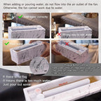 TMEHM Fireplace Flame Air Diffuser Humidifier, 7 Colors Aromatherapy Essential - Image 8
