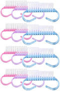 12-Pack Handle Grip Nail Brush, Fingernail Scrub Cleaning Brushes by YOFAN