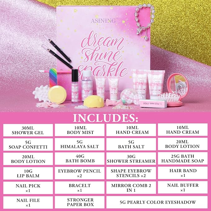 24 Day Beauty Care Advent Calendar, Makeup & Cosmetic Surprises, Birthday Gifts - Image 2