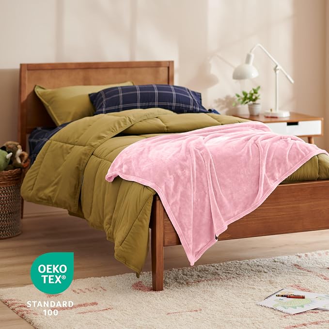 Bare Home Fleece Blanket - Image 3