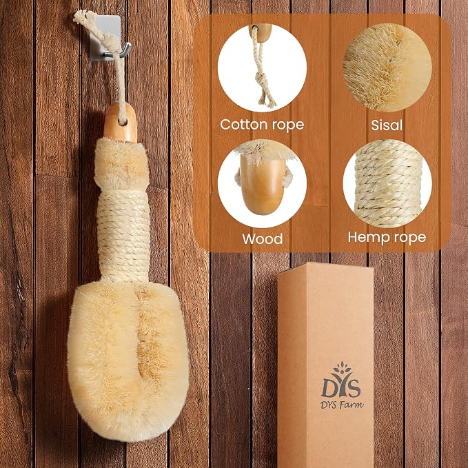 Dry Brushing Body Brush - Image 3