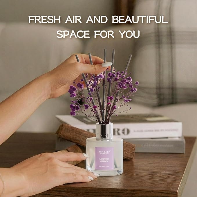 Airkeep Reed Diffuser Set, 3.38 fl oz - Image 6