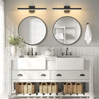Black Bathroom Vanity Light 23.6 inch, 20W Dimmable 5CCT LED Modern Bathroom - Image 2