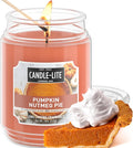 Candle-lite Halloween Scented Candles, Pumpkin Nutmeg Pie, 18 oz Jar, Proudly by Candle-liteCompany