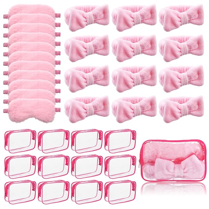 36 Pcs Spa Headband for Women, Makeup Cosmetic Headband for Women 12 Spa - Image 3