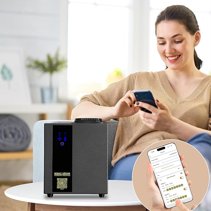 Smart Electric Scent Diffuser, Automatic Air Freshener Spray Dispenser - Image 2