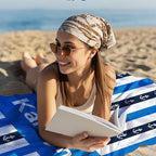 JML Custom Beach Towel with Name, Personalized Microfiber Beach Towel with Name - Image 5