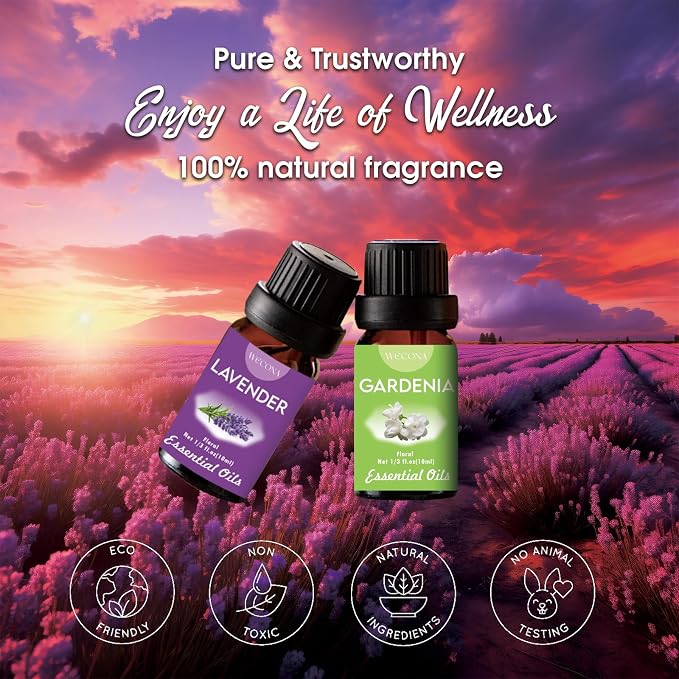 Floral Essential Oils Set for Diffusers & Candle Making - Image 4