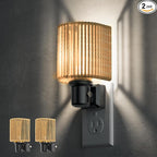 L LOHAS LED Night Lights Plug into Wall, Boho Night Light, 2 Pack, Decorative by LLOHASLED