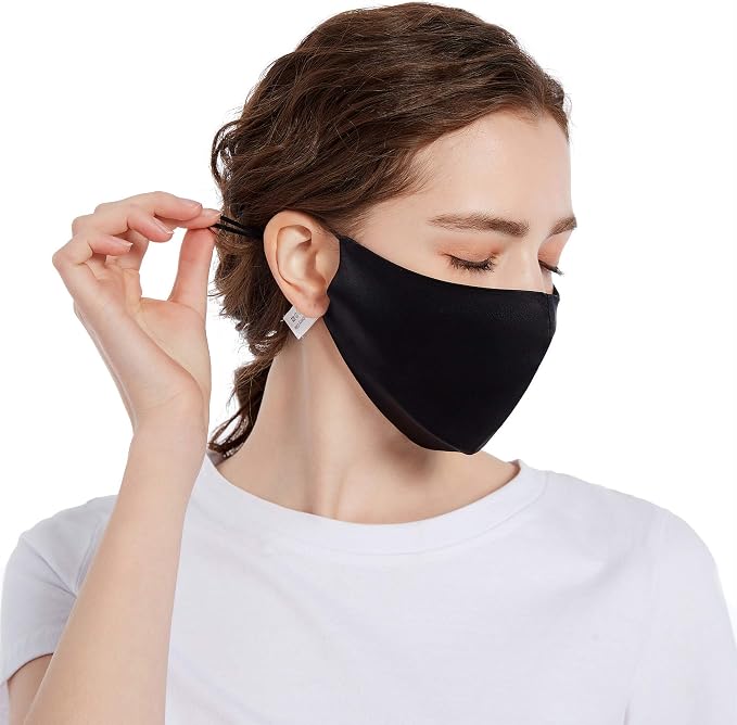 ROSEWARD 100% Mulberry Silk Face Mask - Image 2