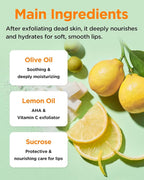 TOCOBO Lemon Sugar Lip Mask – No-Wash Overnight Lip Scrub & Sleeping Mask | - Image 5