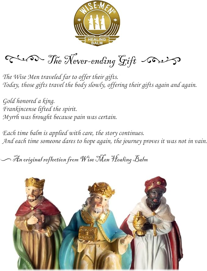 Wise Men Healing Balm with Myrrh and Frankincense Essential Oils - Image 5