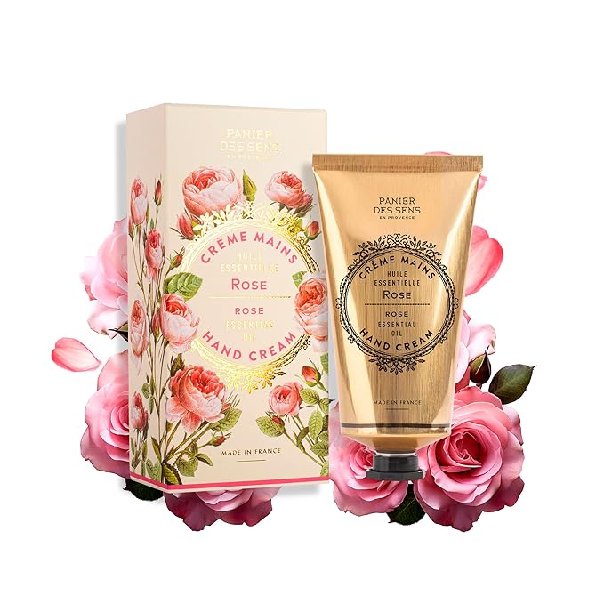 Panier des Sens – Rose Hand Cream – Moisturizing Hand Lotion by PanierdesSens