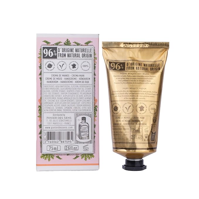 Panier des Sens – Rose Geranium Hand Cream – Moisturizing Hand Lotion - Image 7