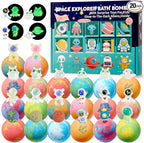 20 Pack Galaxy Bath Bombs for Kids by Unknown