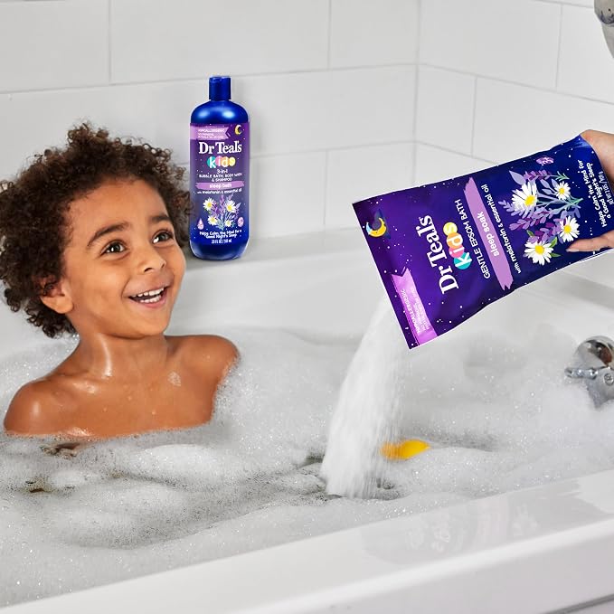 Dr Teal's Kids 3-in-1 Sleep Bath: Bubble Bath, Body Wash & Shampoo - Image 8