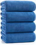sakano 4-Piece Bath Towel Set, Quick-Dry Absorbent Lint Free & Launder Soft by Unknown