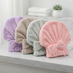 Microfiber Hair Drying Cap, Super Absorbent Hair Turban by Unknown