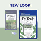 Dr Teal's Pure Epsom Magnesium Salt Soak, Cannabis Sativa Hemp Seed Oil - Image 8