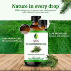 SVA Cedarwood Essential Oil – 4 Fl Oz – 100% Natural Cedar Juniperus Mexicana - Image 7