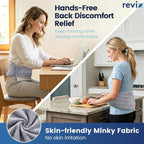 REVIX Microwave Heating Pad for Back Pain Relief, Hands-Free Wearable - Image 2