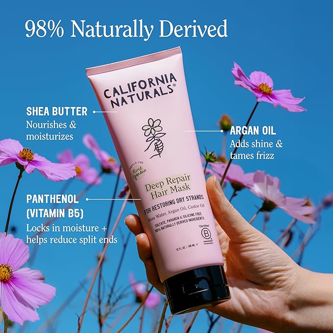 California Naturals Deep Repair Hair Mask, Paraben and Sulfate Free, Deep - Image 2