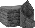 Orighty 6-Pack Grey Hand Towels by AllRightinOrighty