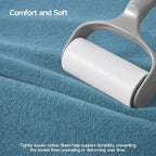ecolook Bath Towels Set of 4, 100% Cotton, 27 x 55 Inches, Quick-Drying & - Image 5