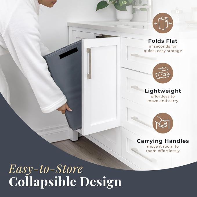 Zadro Foldable Towel Warmer, Folding Heat-Resistant Fabric, XLarge 35 Liter - Image 4