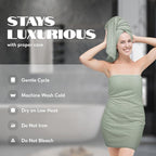 White Classic Luxury Soft Bath Sheet Towels - Image 6