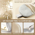 Sleep Mask 100% Mulberry Silk for Light Blocking, ZOESMIEN Eye Mask for Women - Image 2