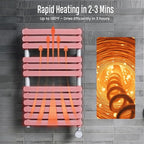 Towel Warmer, Large Size Heated Towel Rack - Image 2