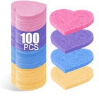 100-Count Compressed Facial Sponges by Mainlyrunmakeupsuppliers