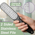 Callus Remover Gel & Double-Sided Foot File: 8 oz Extra Strength Callus Remover - Image 3