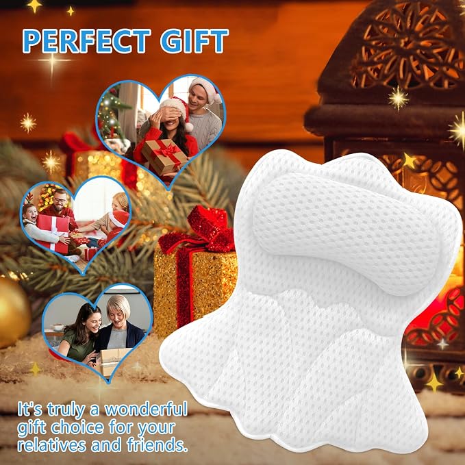 REEZEIVI Bath Pillows for Tub, Bath Pillow - Image 6