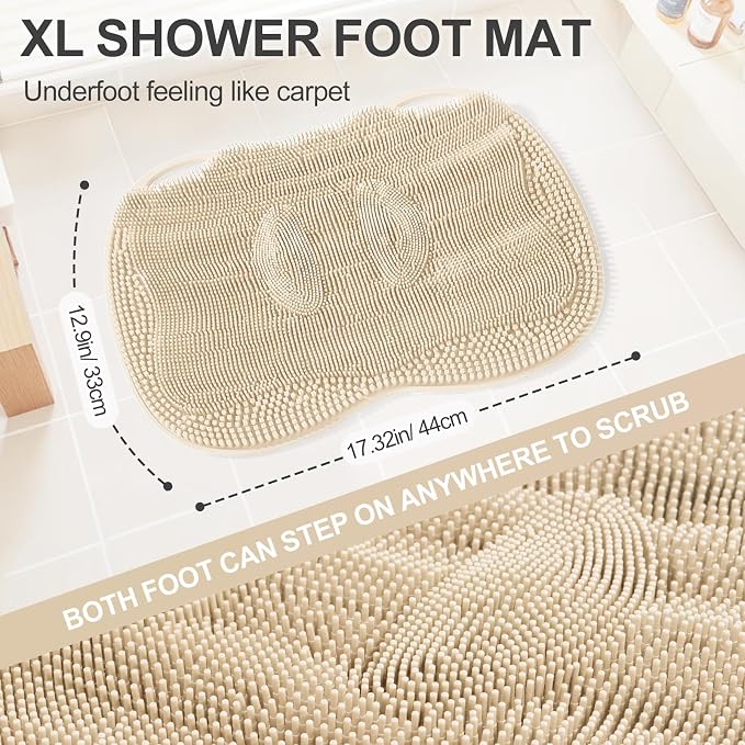 Foot Scrubber Mat in Shower Large - Image 5