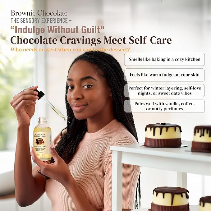 Brownie Chocolate Body Oil - Image 3