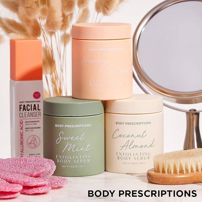 Body Prescriptions Exfoliating Body Scrub – Body Cleanser - Image 7