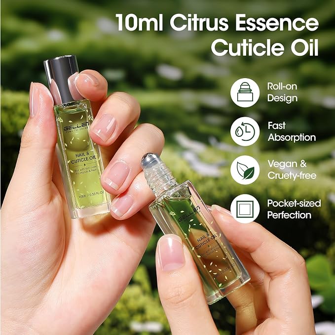 Gellen Cuticle Oil, Roll-On Nail Growth Oil, Nail Oil - Image 2