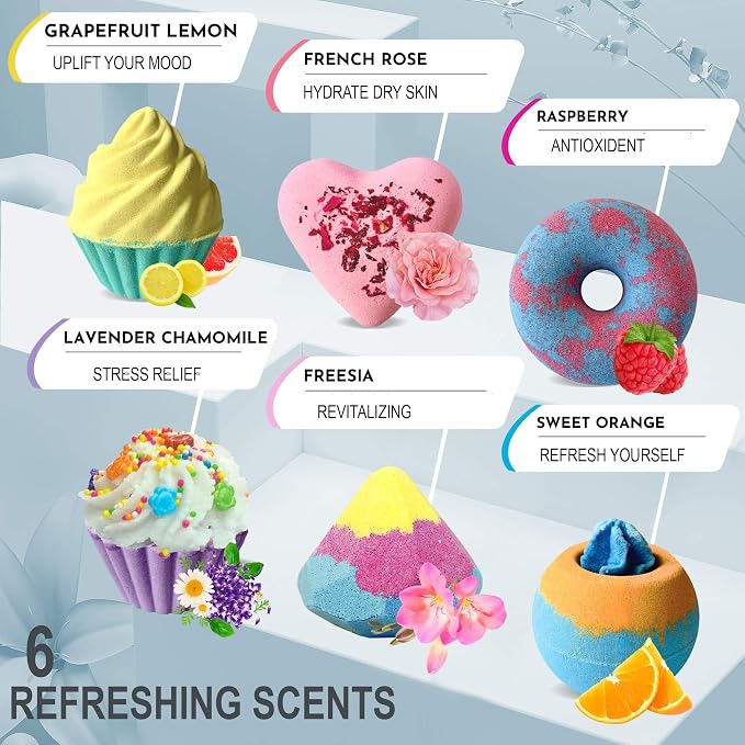 Bath Bombs Gift Set – Mothers Day Gift - Image 2
