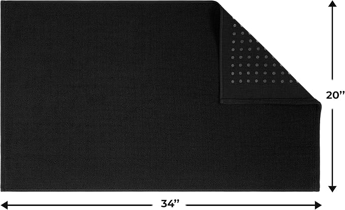 Cotton Paradise 100% Cotton Non Slip Bath Mats - Image 3