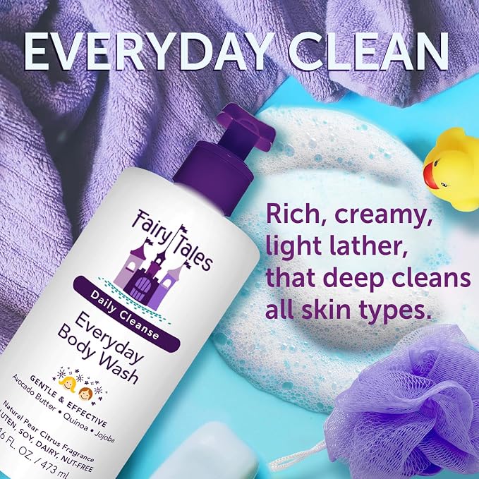 Fairy Tales Daily Cleanse Kids Body Wash | Kids Soap - Image 3