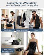 LANE LINEN 12 Piece Premium Towels - Image 8