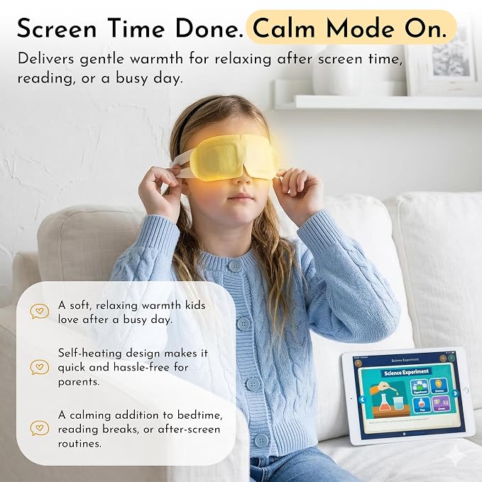 GlamBaby Warmy Winks Self-Heating Eye Mask - Image 6