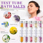 12 Pcs Aromatherapy Bath Salts Test Tube Bath Salts - Image 3