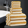 8 Piece Bathroom Towel Set |2 Oversized Bath Towels, 2 Hand Towels, 4 by MAGGEA